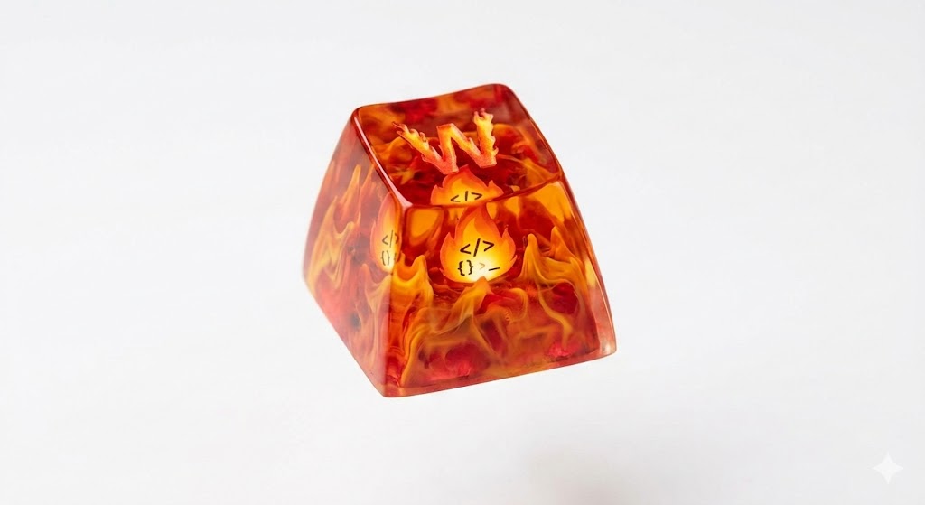KeyForge KeyCap Red